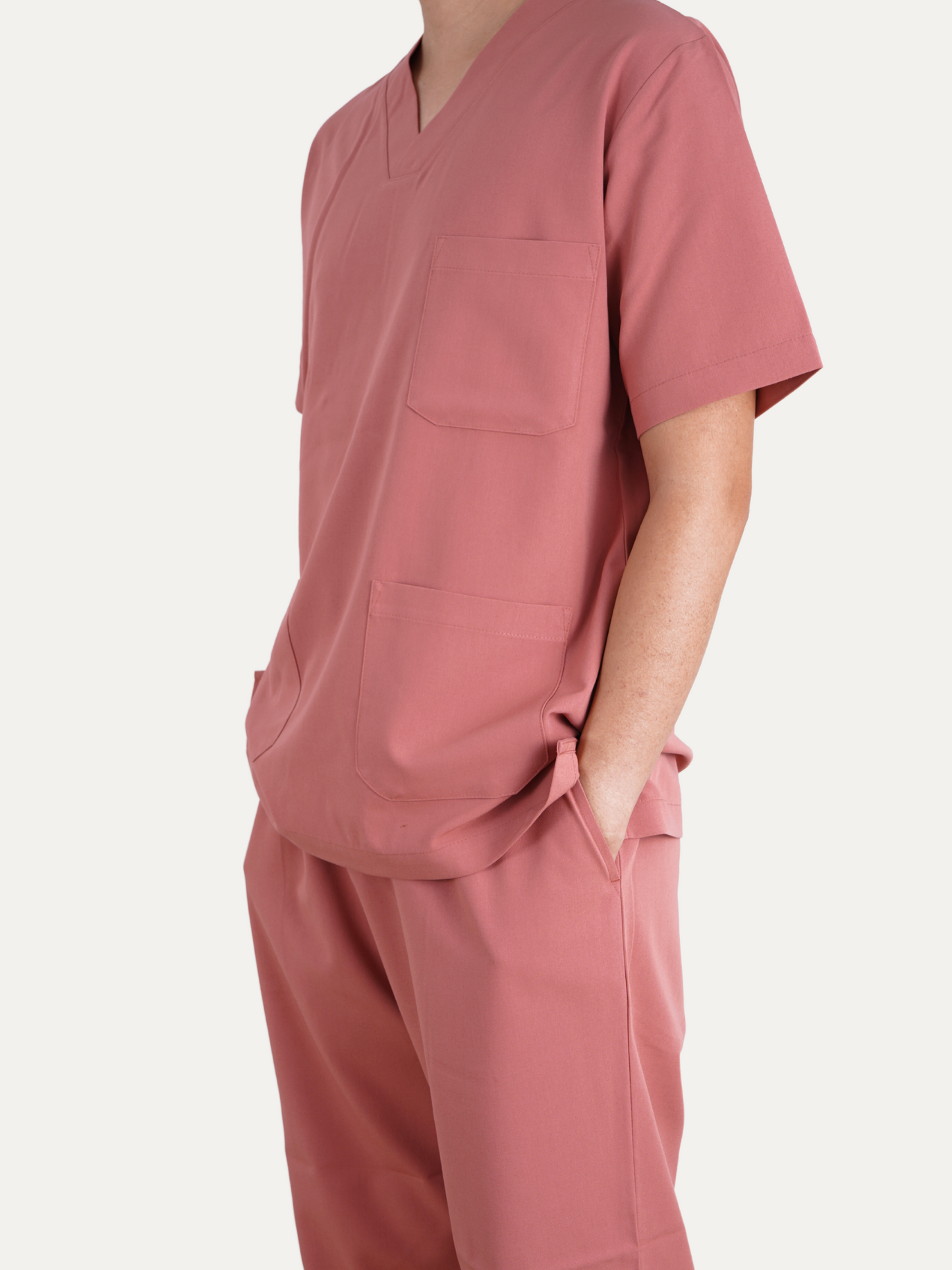 Men's Premio Scrub Sets - Coral